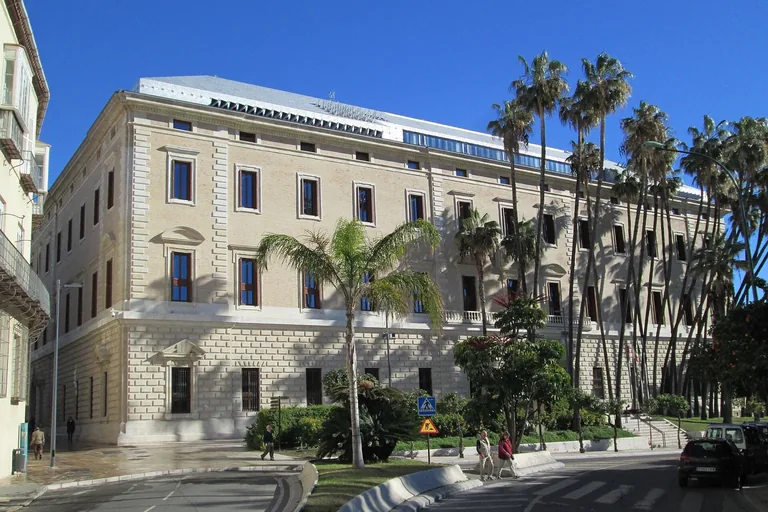 The Customs Palace after its conversion into the Museo de Málaga