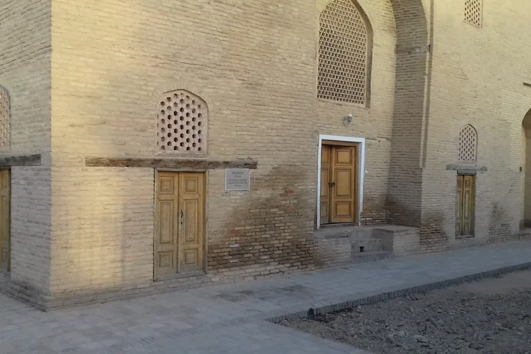 Ak-Saray's bare brick exterior — the decoration was never applied