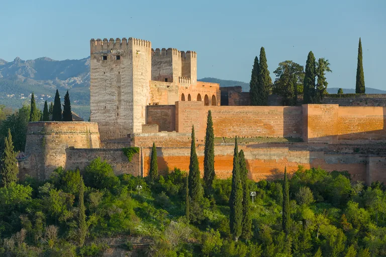 The Alhambra and Sierra Nevada from the mirador