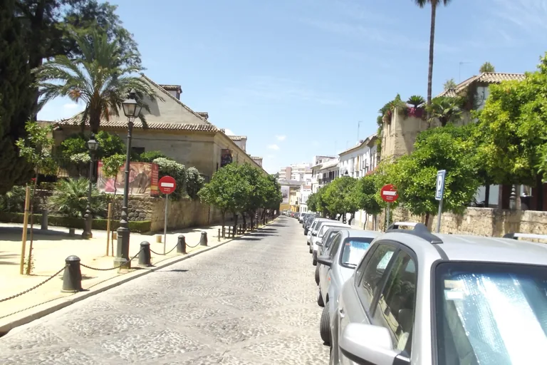 Calle Caballerizas Reales at the stables